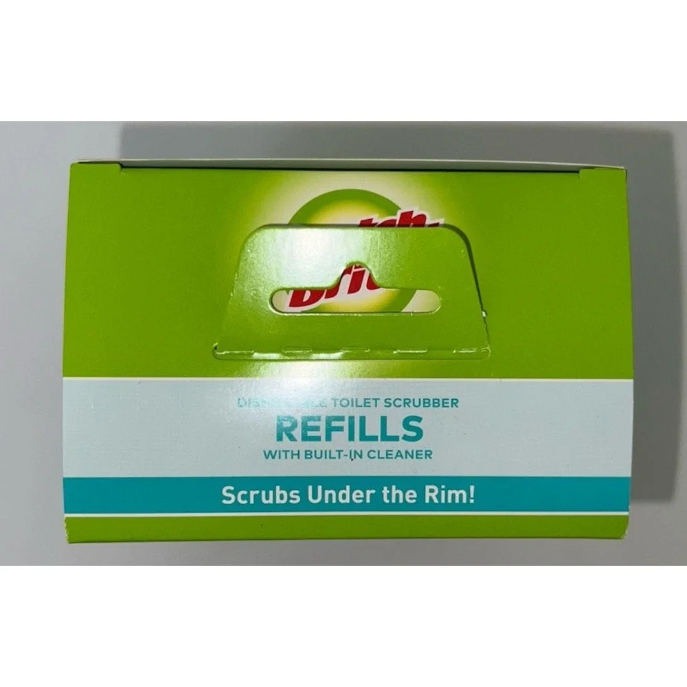Scotch-Brite Disposable Toilet Scrubber Refills Removes Rust & Stain(Amz/b57)